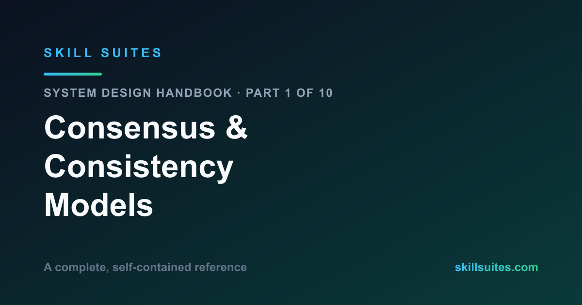 Consensus & Consistency Models: The Complete System Design Reference