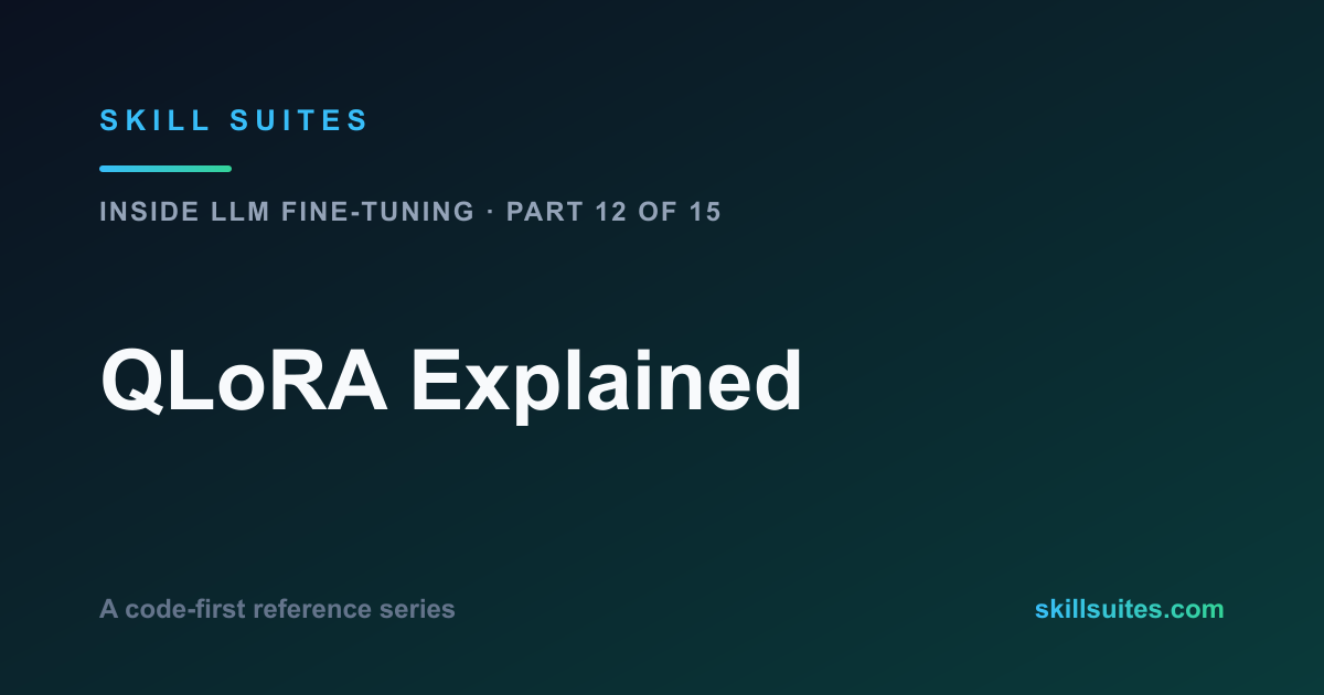 QLoRA Explained: A 4-Bit Base, NF4, and What It Really Costs